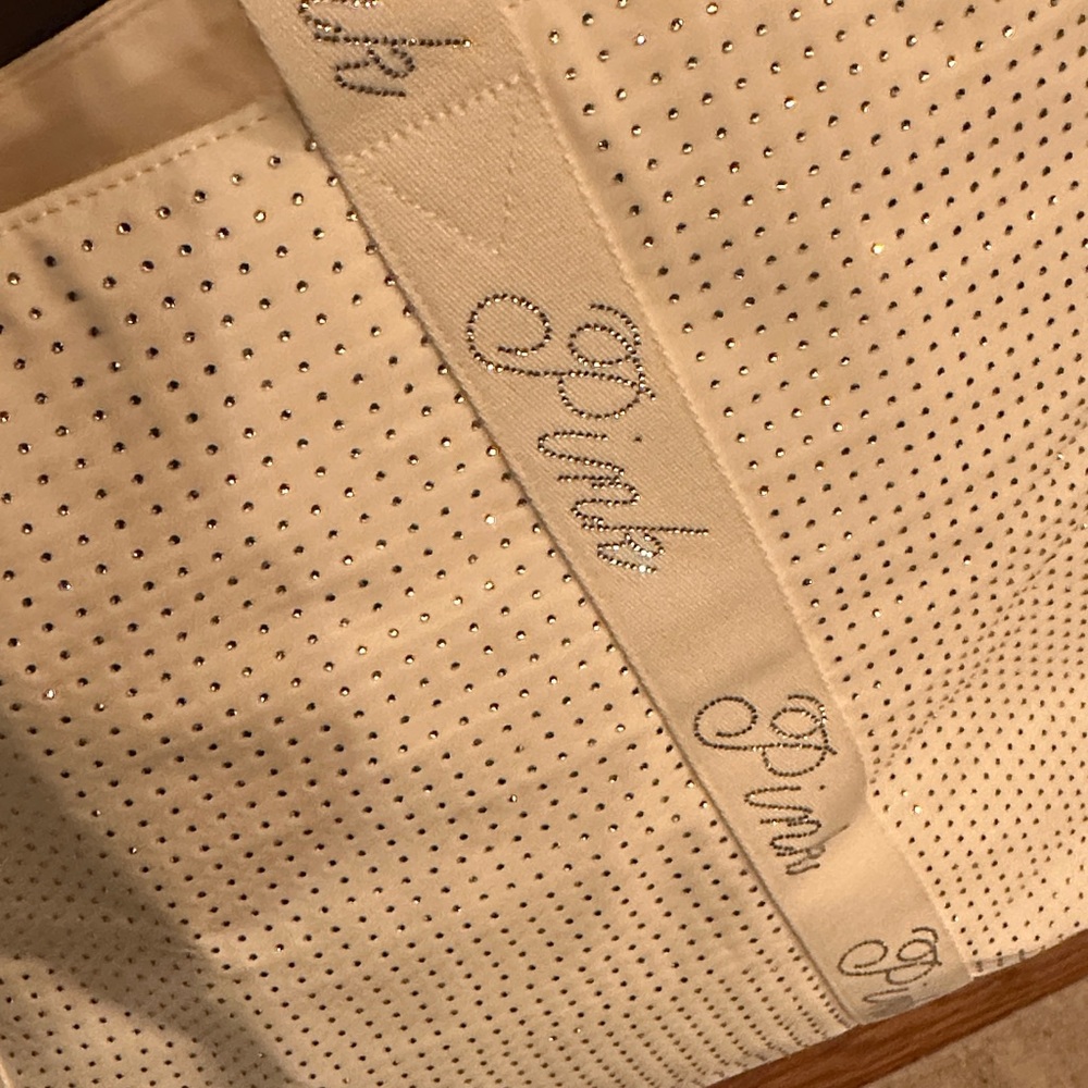 Victoria's Secret White Rhinestone “Pink” Shoulder Tote - Picture 4 of 5